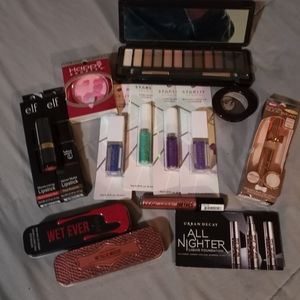 15 piece Makeup Bundle - Lips, Eyes, Face